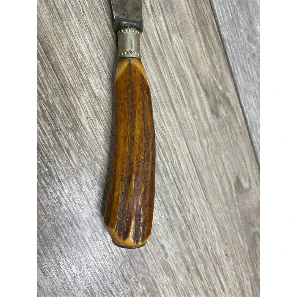 Meadow City Cutlery Company antler knife Superior 9.5